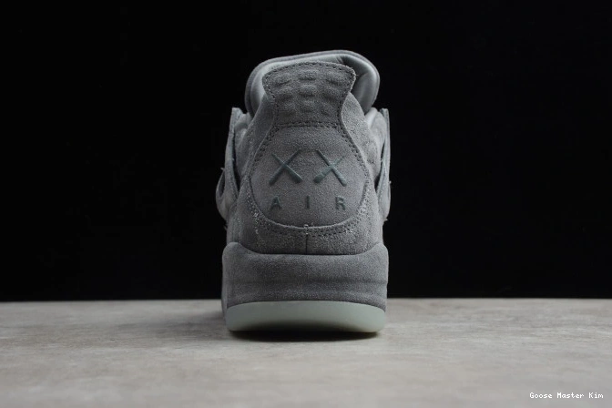 Grey Cool 930155-003 Air 4 x KAWS Jordan 0812